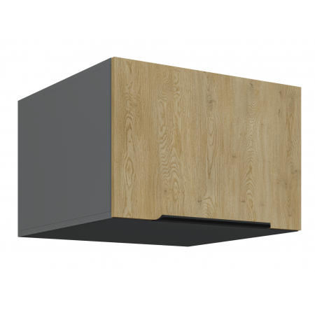 Szafka górna 60 cm głęboka CREMA dąb cremona / antracyt 60 NAGU-36 1F